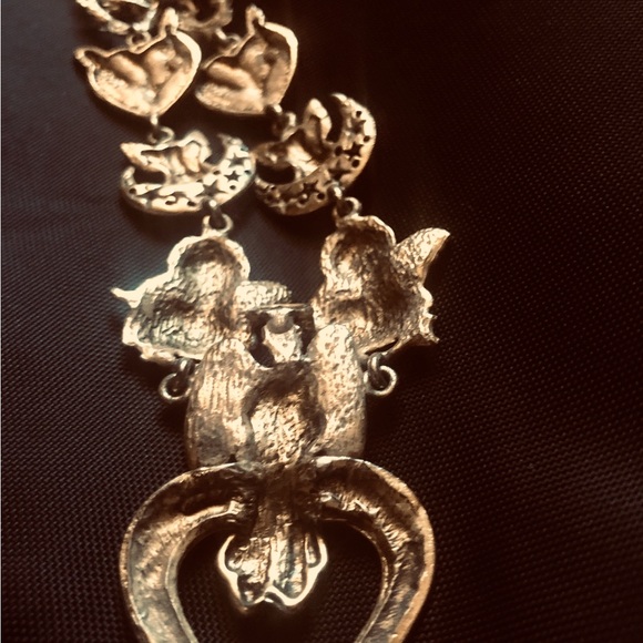 Gold Angelic Necklace purchased in Dallas Texas over 30 years ago, ❤️ - Picture 4 of 16